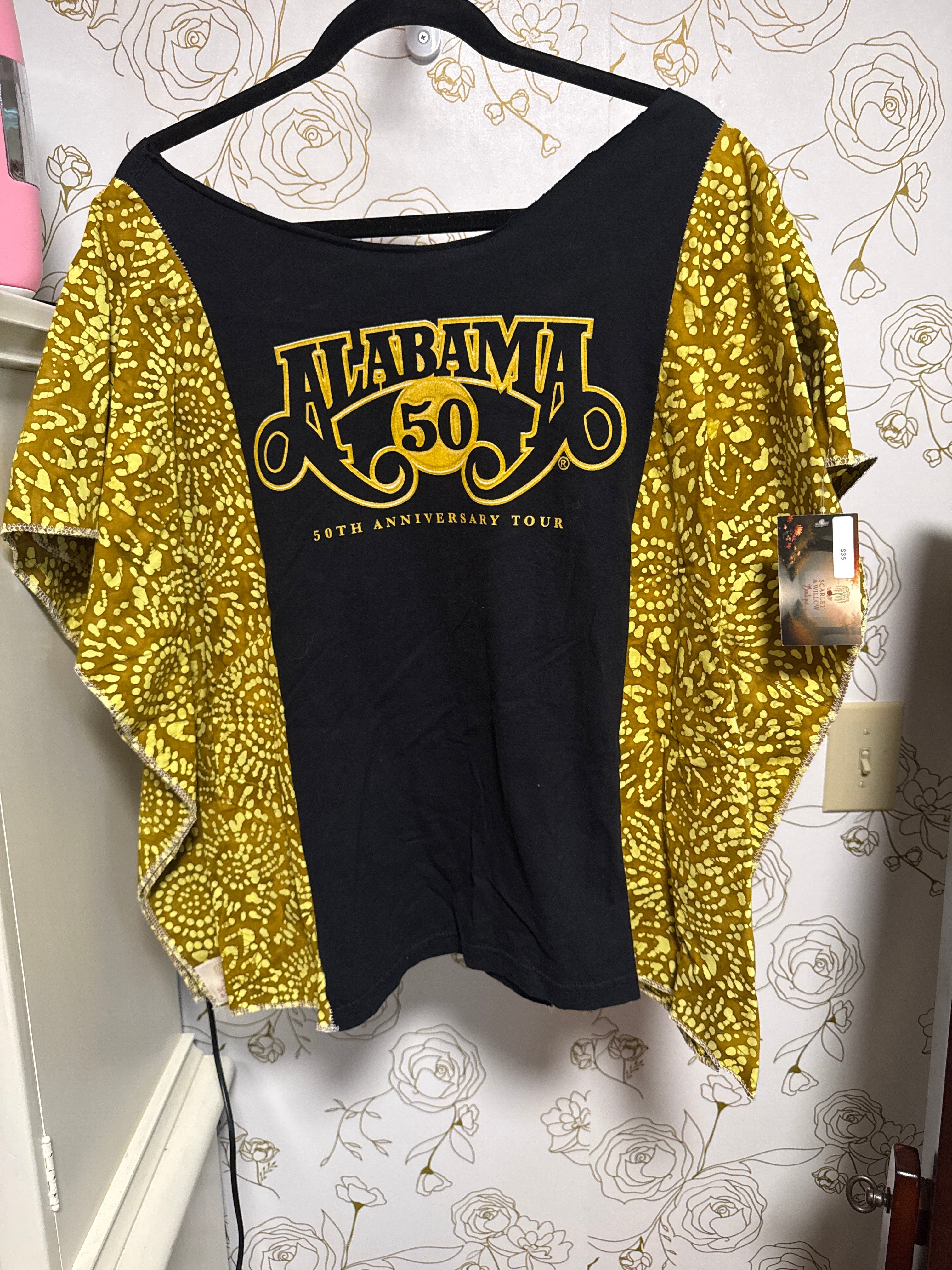Upcycled Alabama Shirt