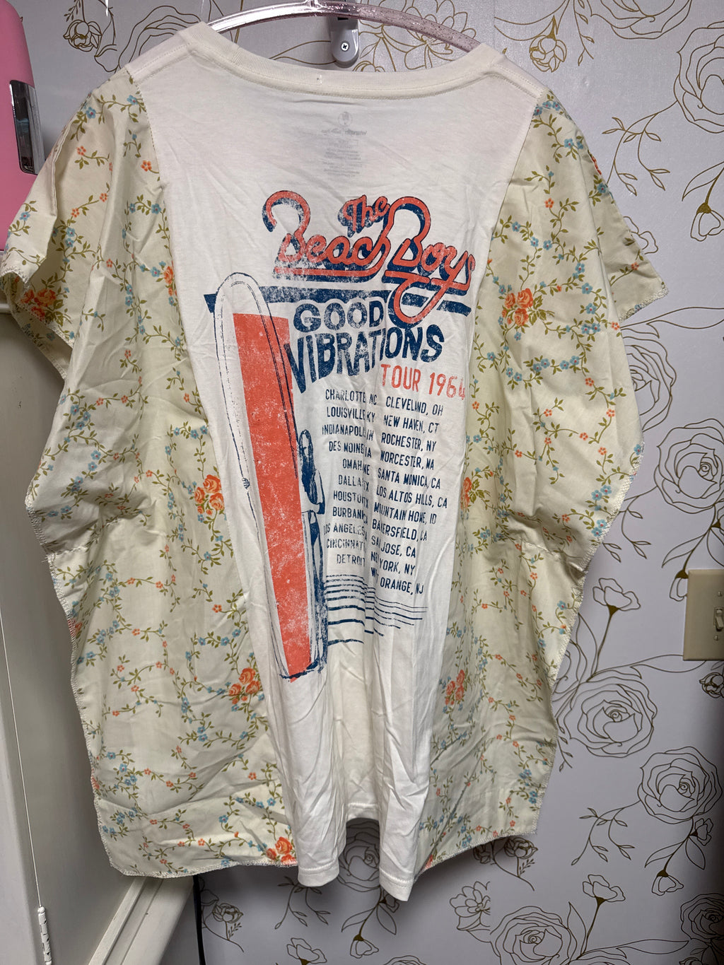 Upcycled Beach Boys Shirt