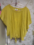 Umgee Mustard Stripped Shirt
