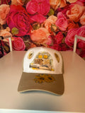 Rustic Bee and Honey Trucker Hat