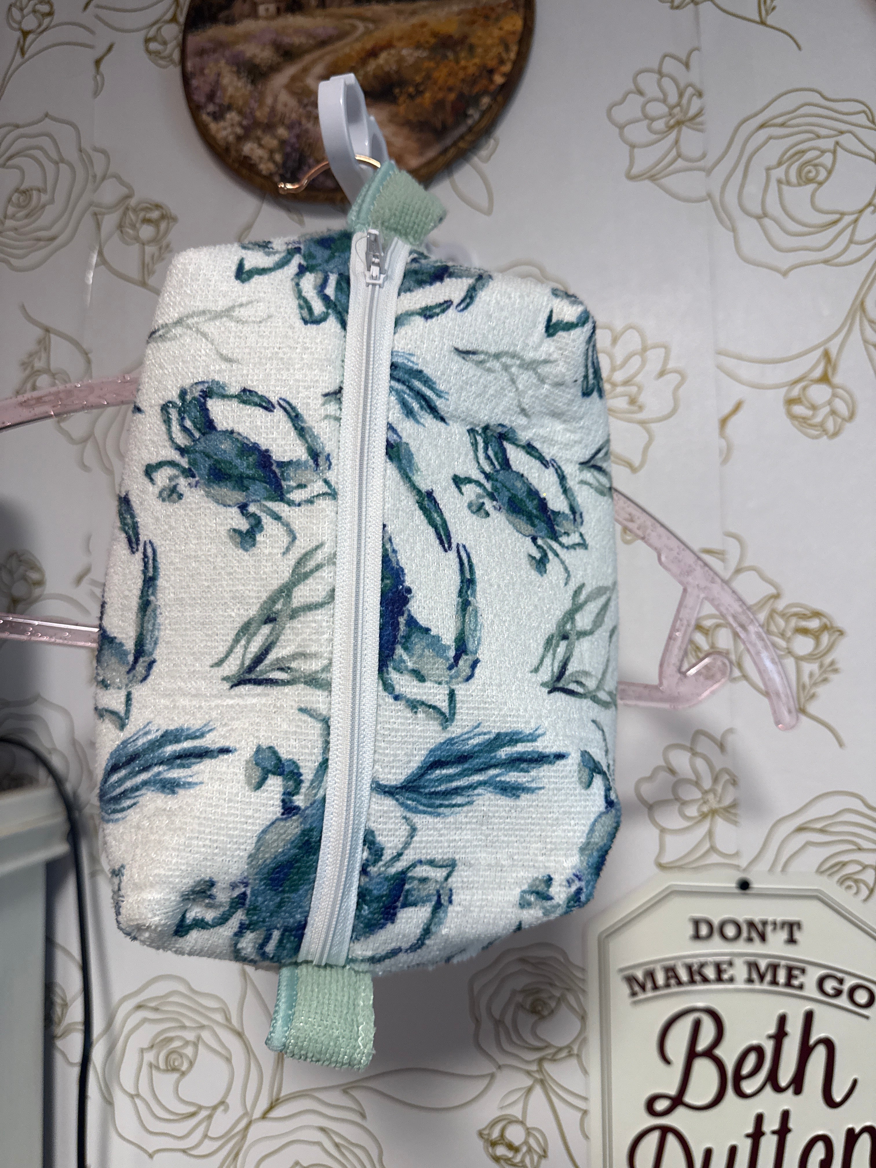 Crab Makeup Bag