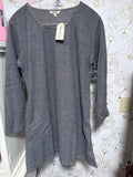 Yak & Yeti Grey long shirt/dress