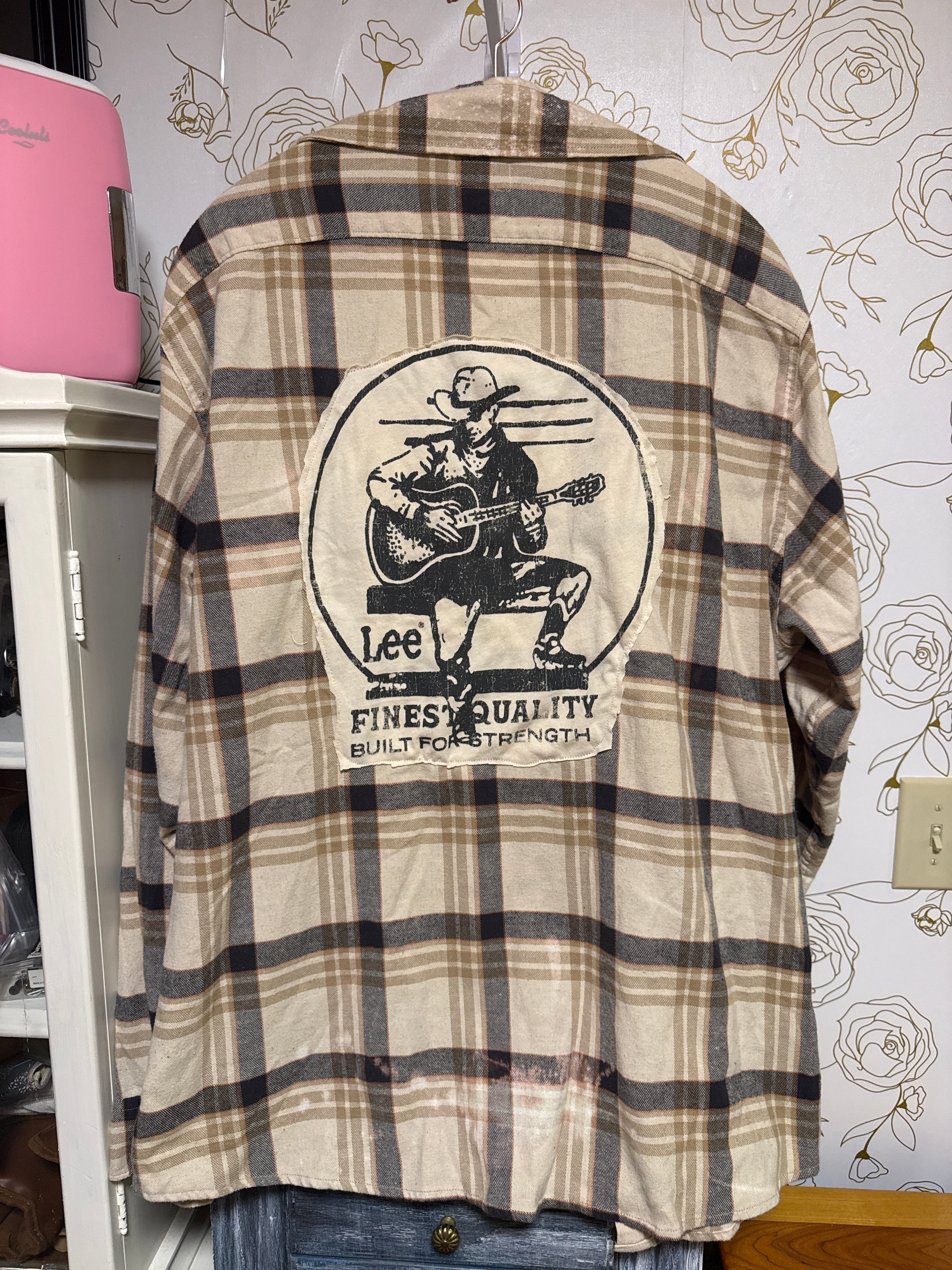 Upcycled LEE flannel