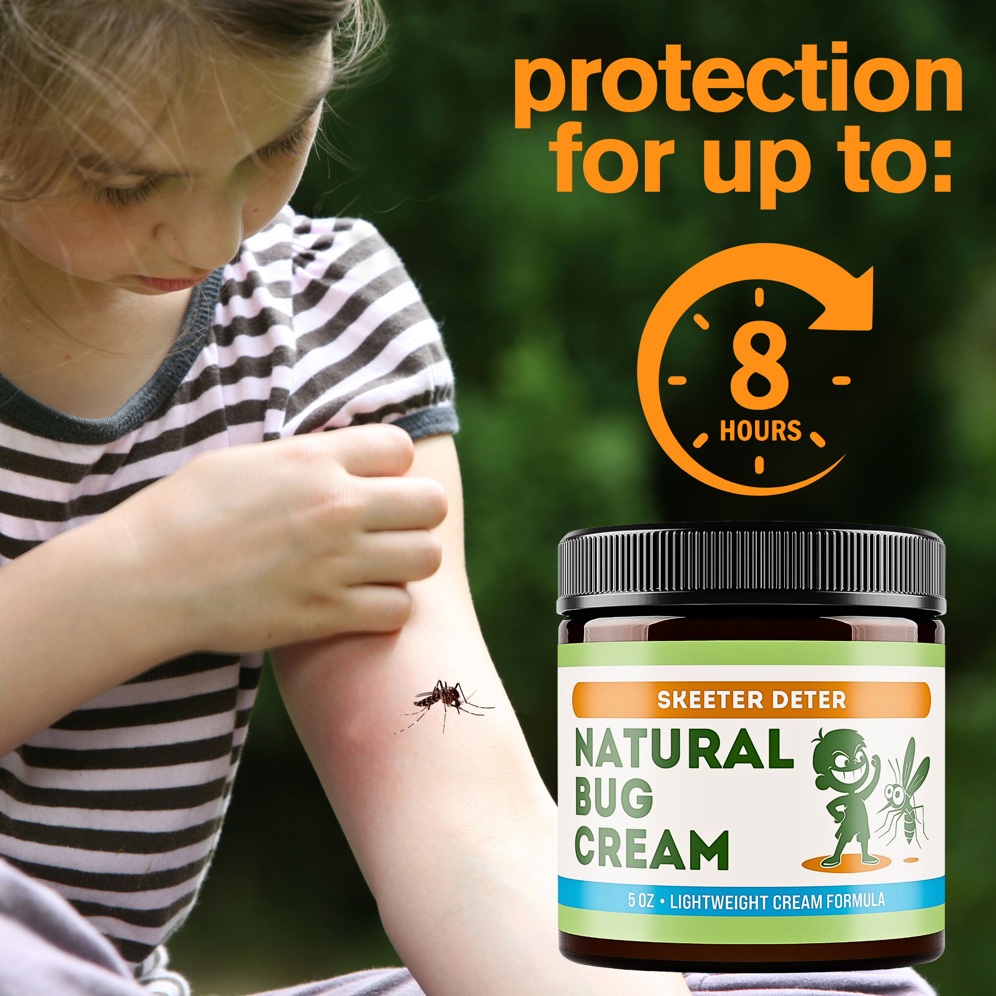 Natural Bug Cream: 1 Oz