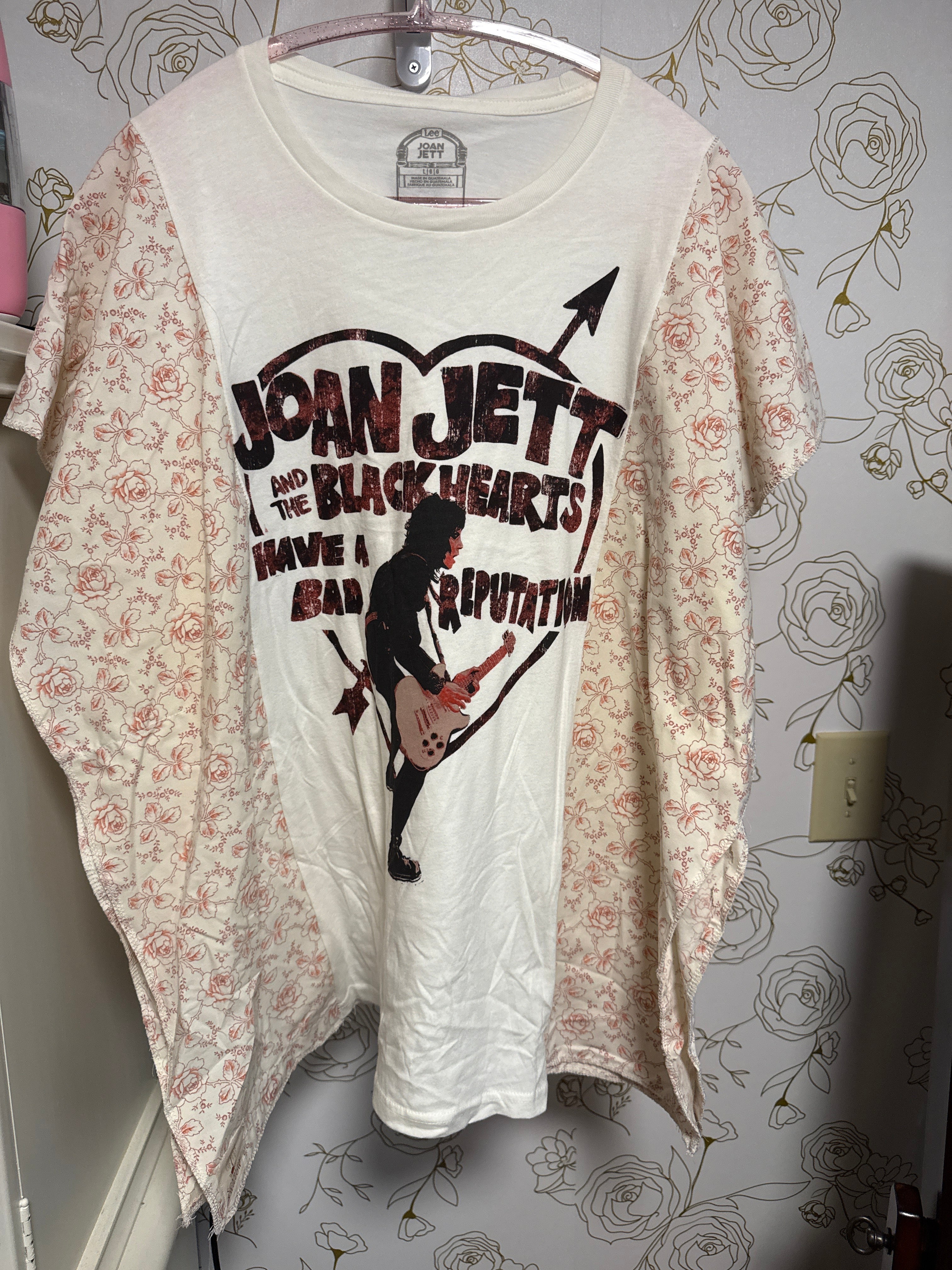 Upcycled Joan Jett Shirt