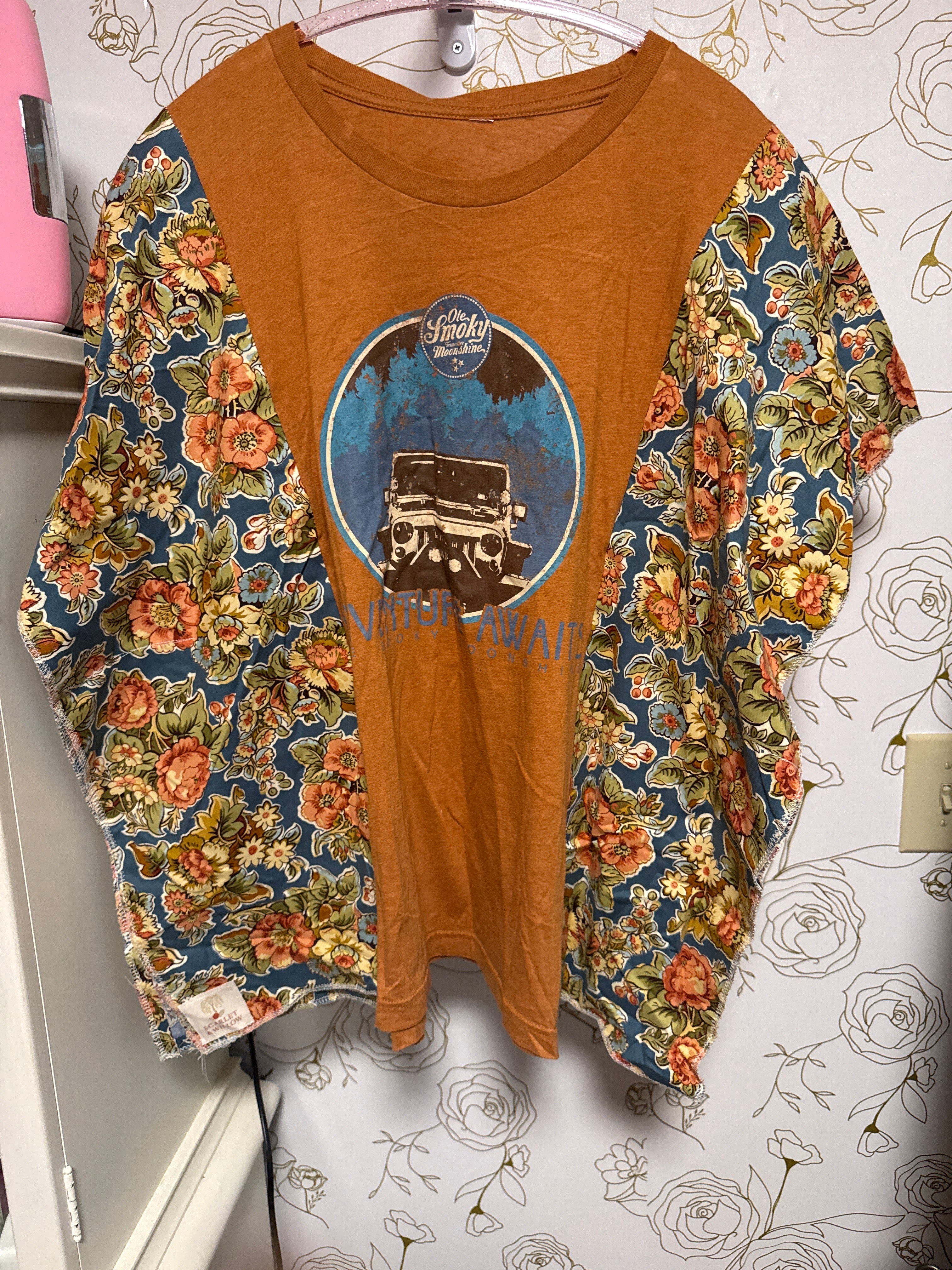 Upcycled Old Smokey Mountain Shirt