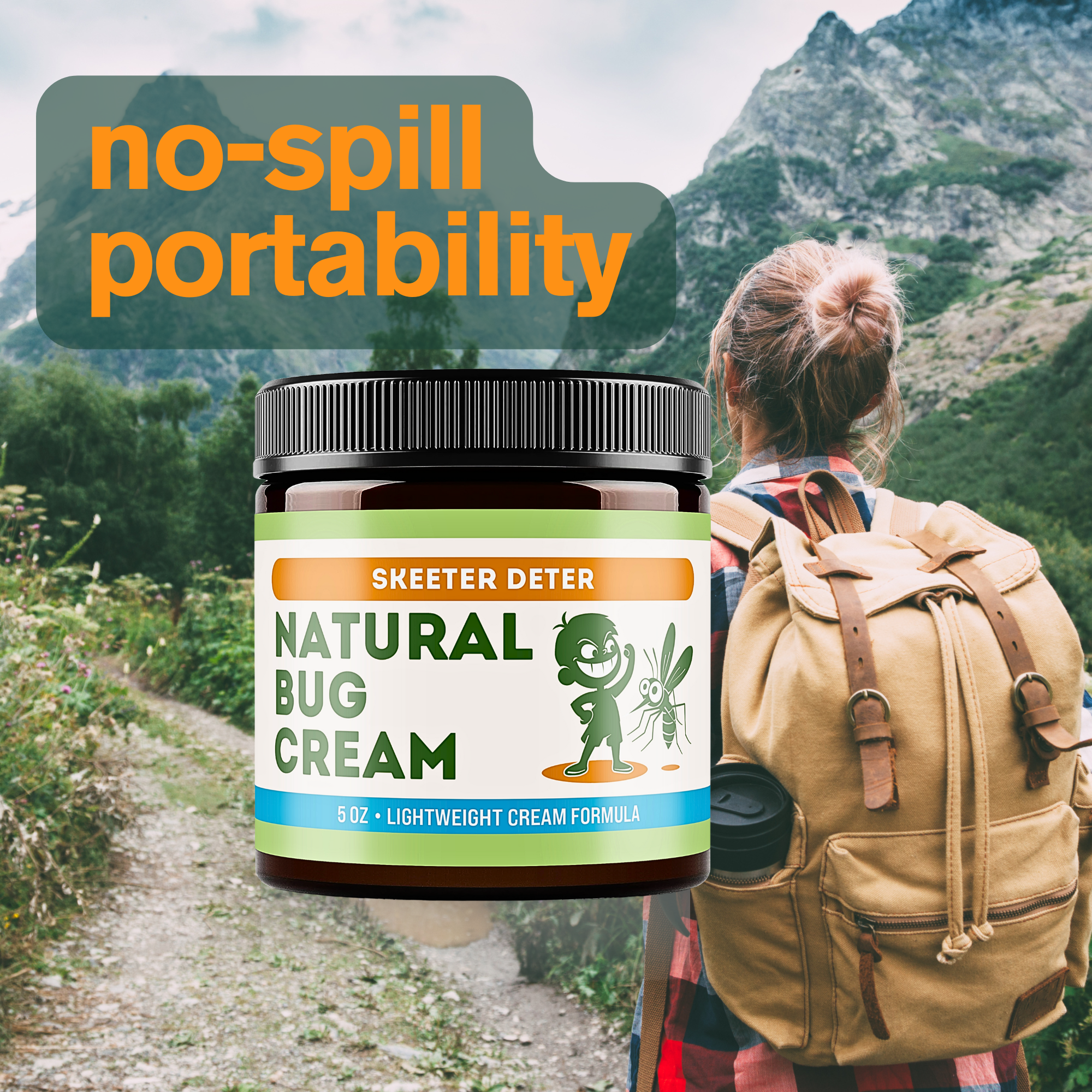 Natural Bug Cream: 1 Oz