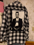 Upcycled Johnny Cash Flannel