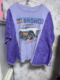 Upcycled Purple Ford Bronco