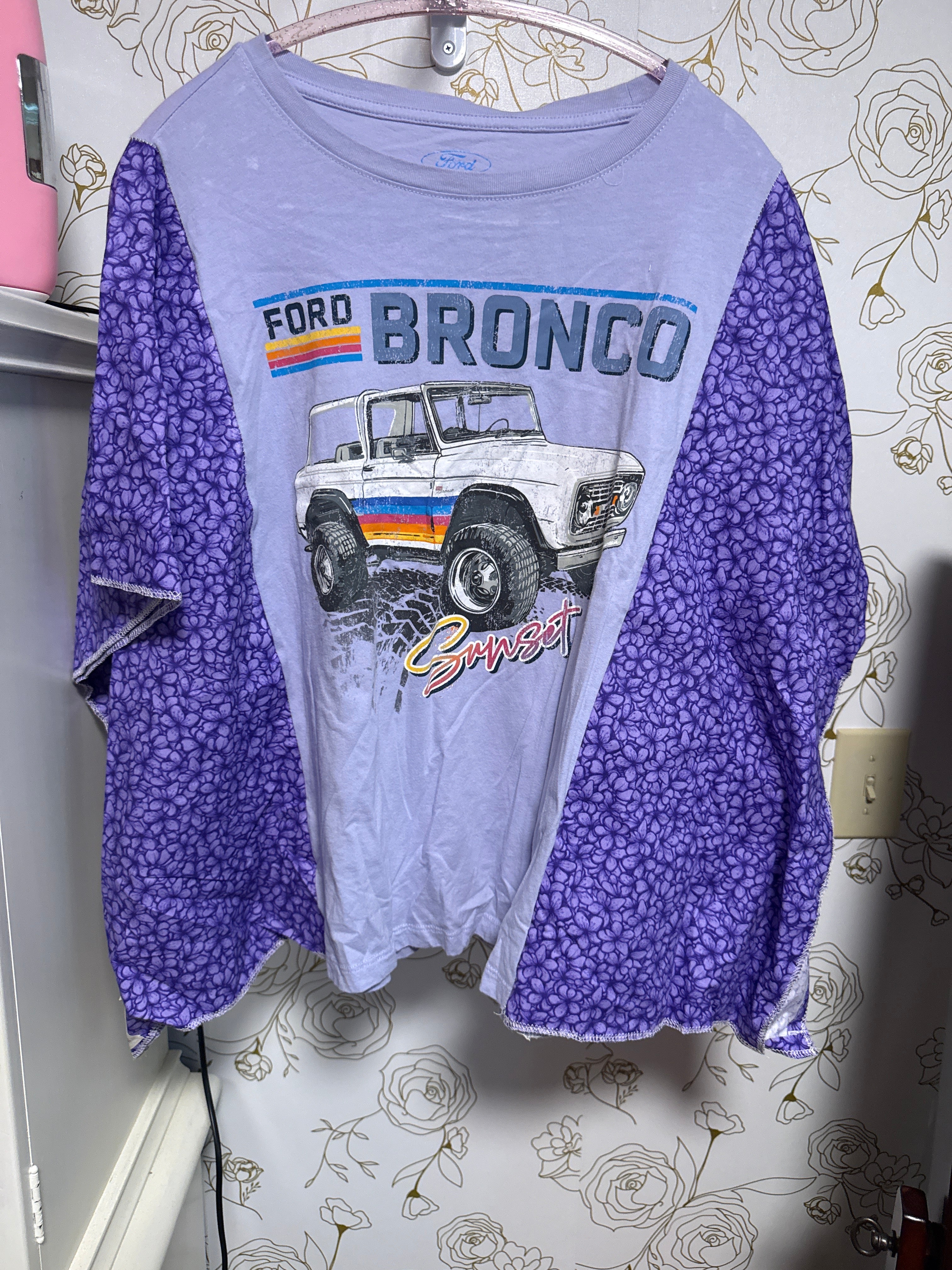 Upcycled Purple Ford Bronco
