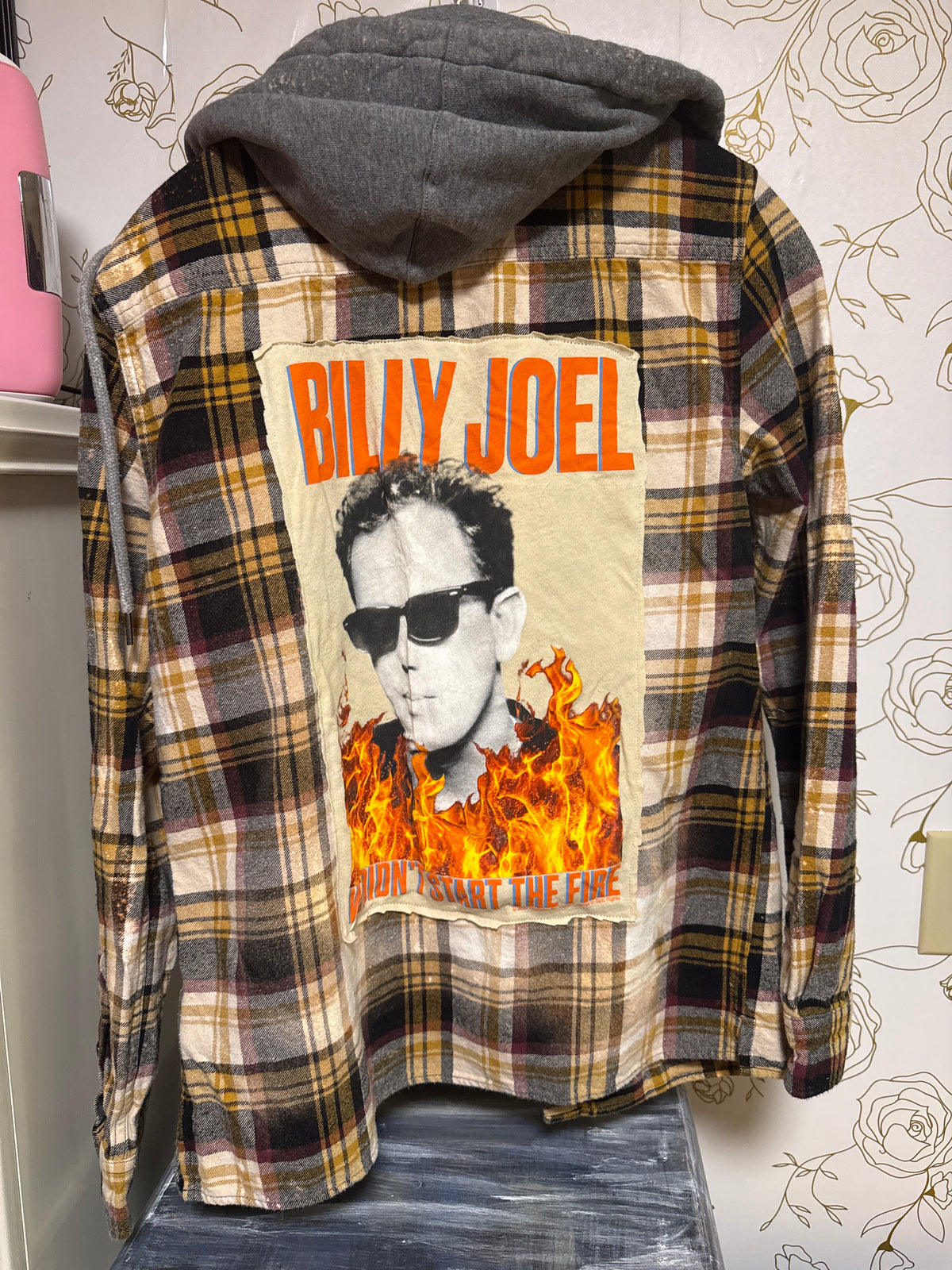 Upcycled Billy Joel Flannel