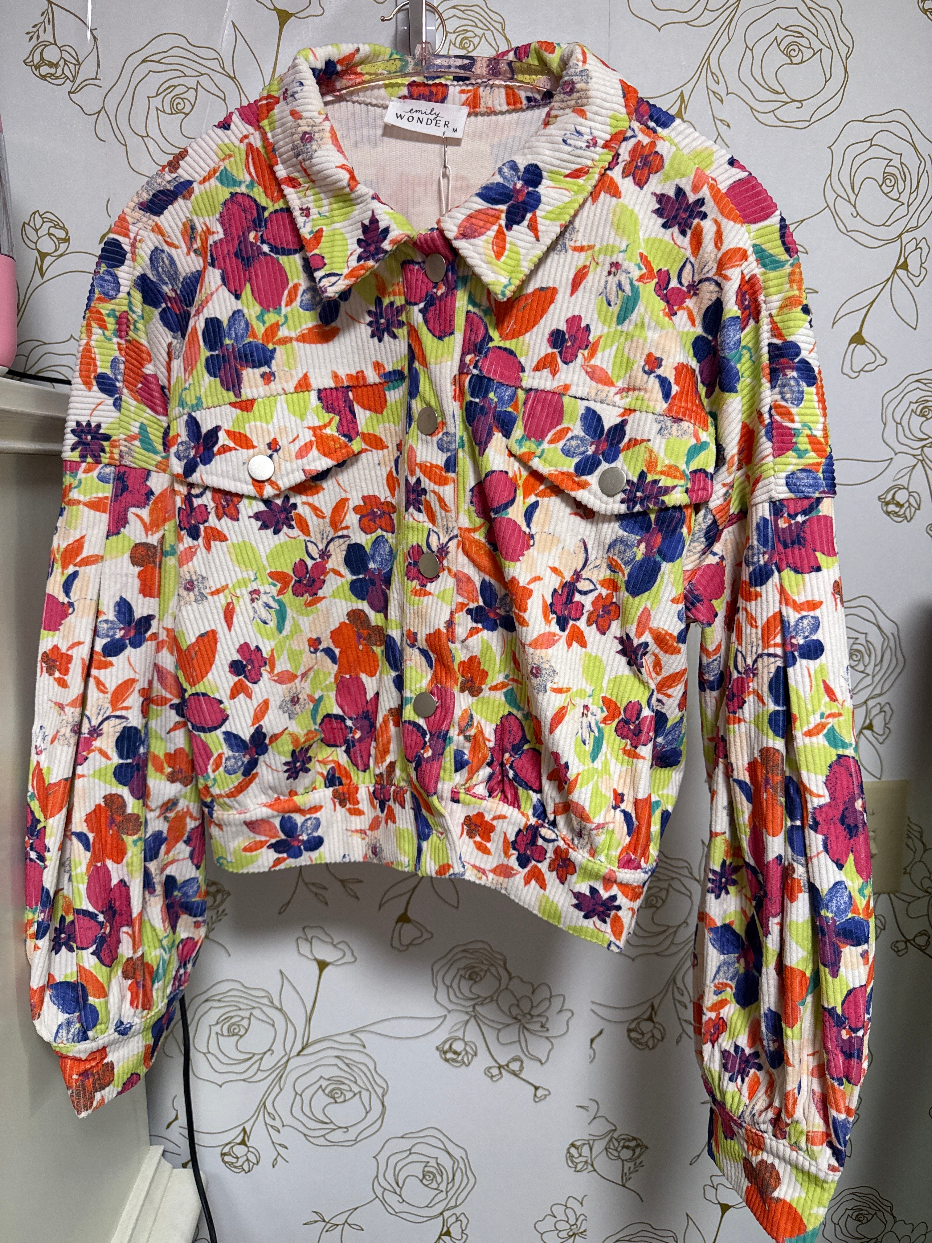 Emily Wonder Bright Flower Jacket