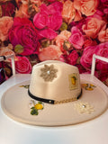 Vintage Lemon Western Hat