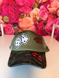 Dice and Camo Trucker Hat
