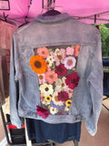 Flower Denim Jacket