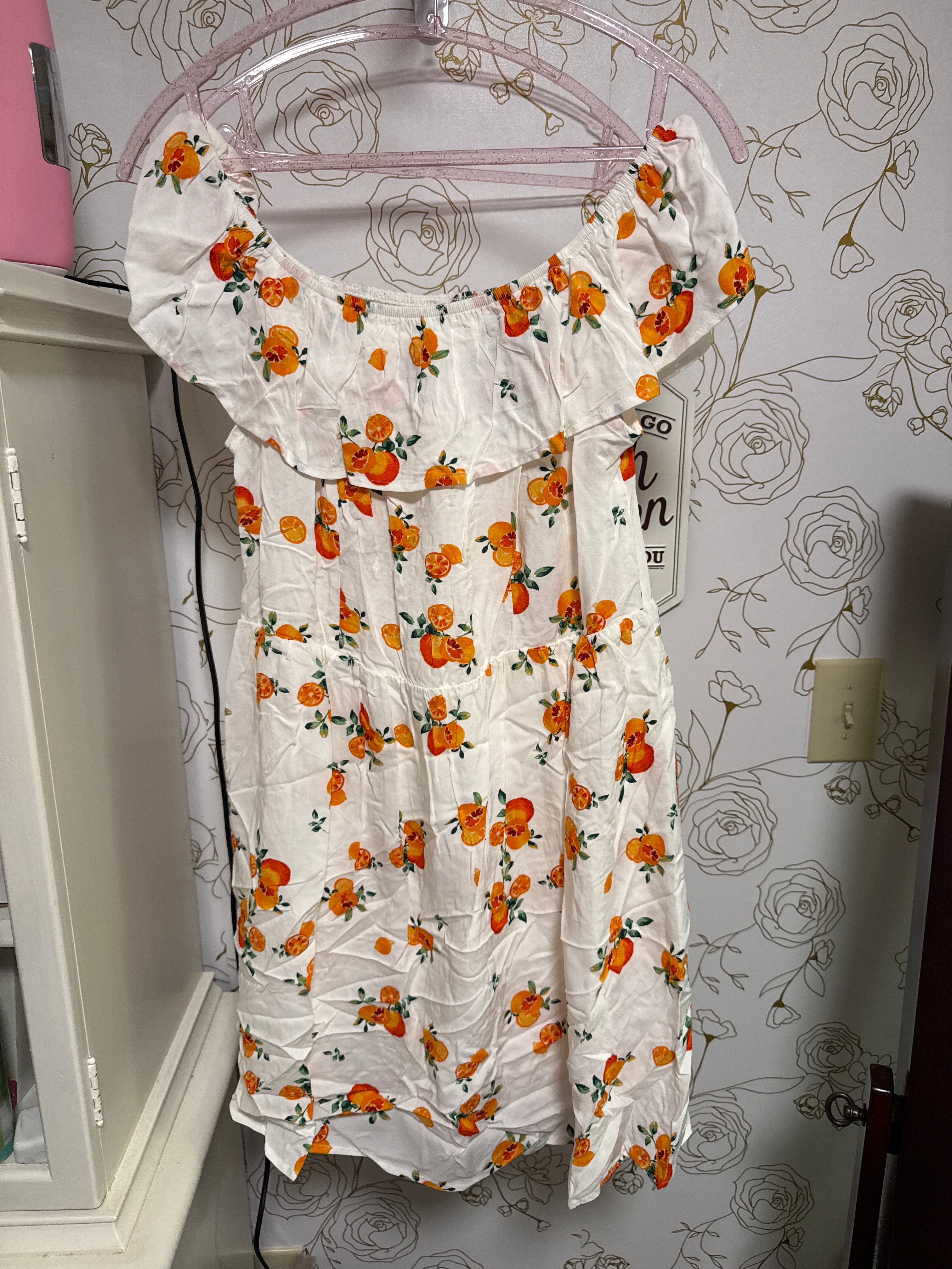 Orange Summer Dress