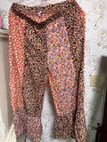 Umgee Leopard Bell Bottom Pants