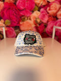 Tattoos are Trashy Blue Flowers Trucker Hat
