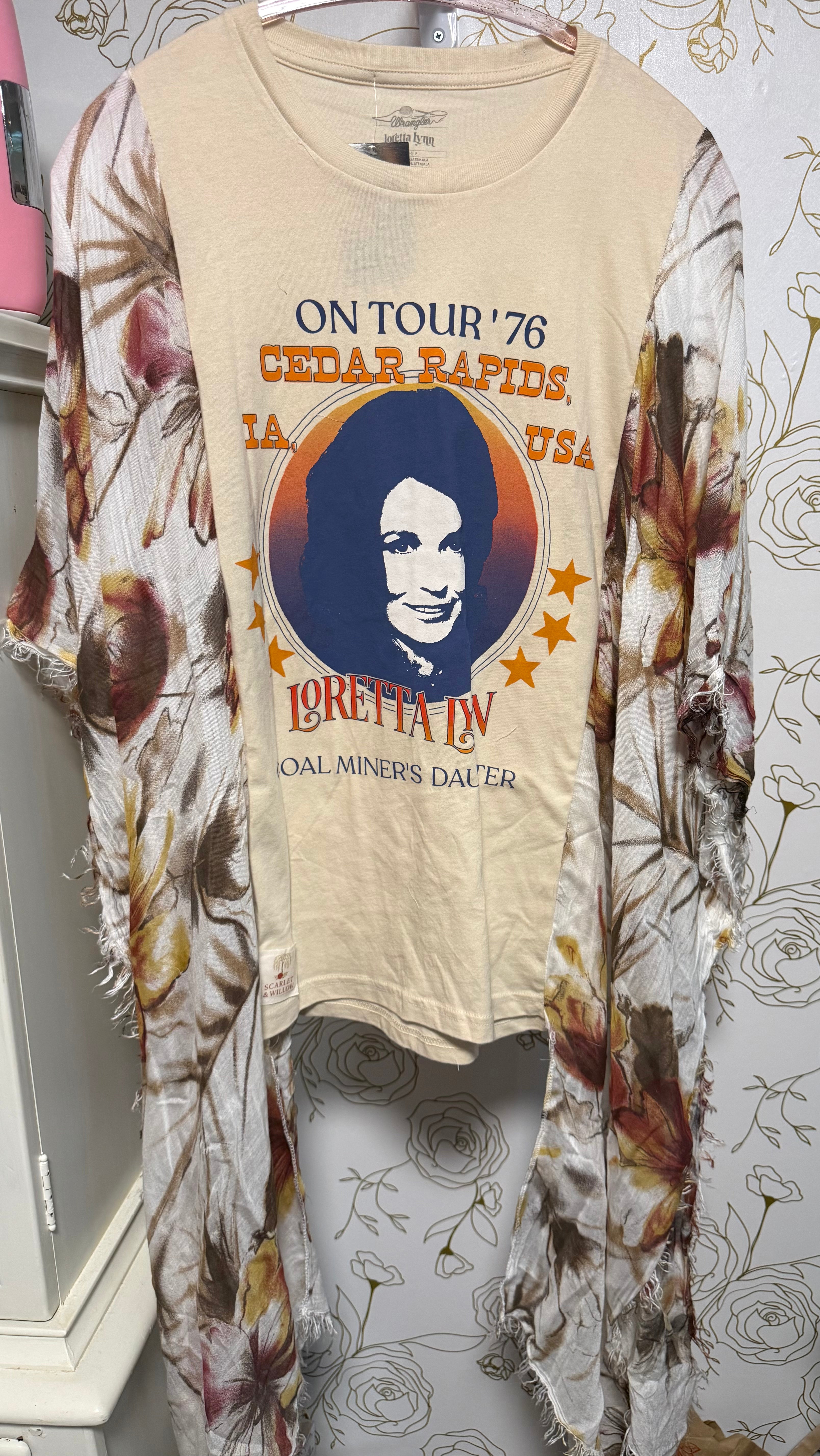 Upcycled Loretta Lynn Shirt