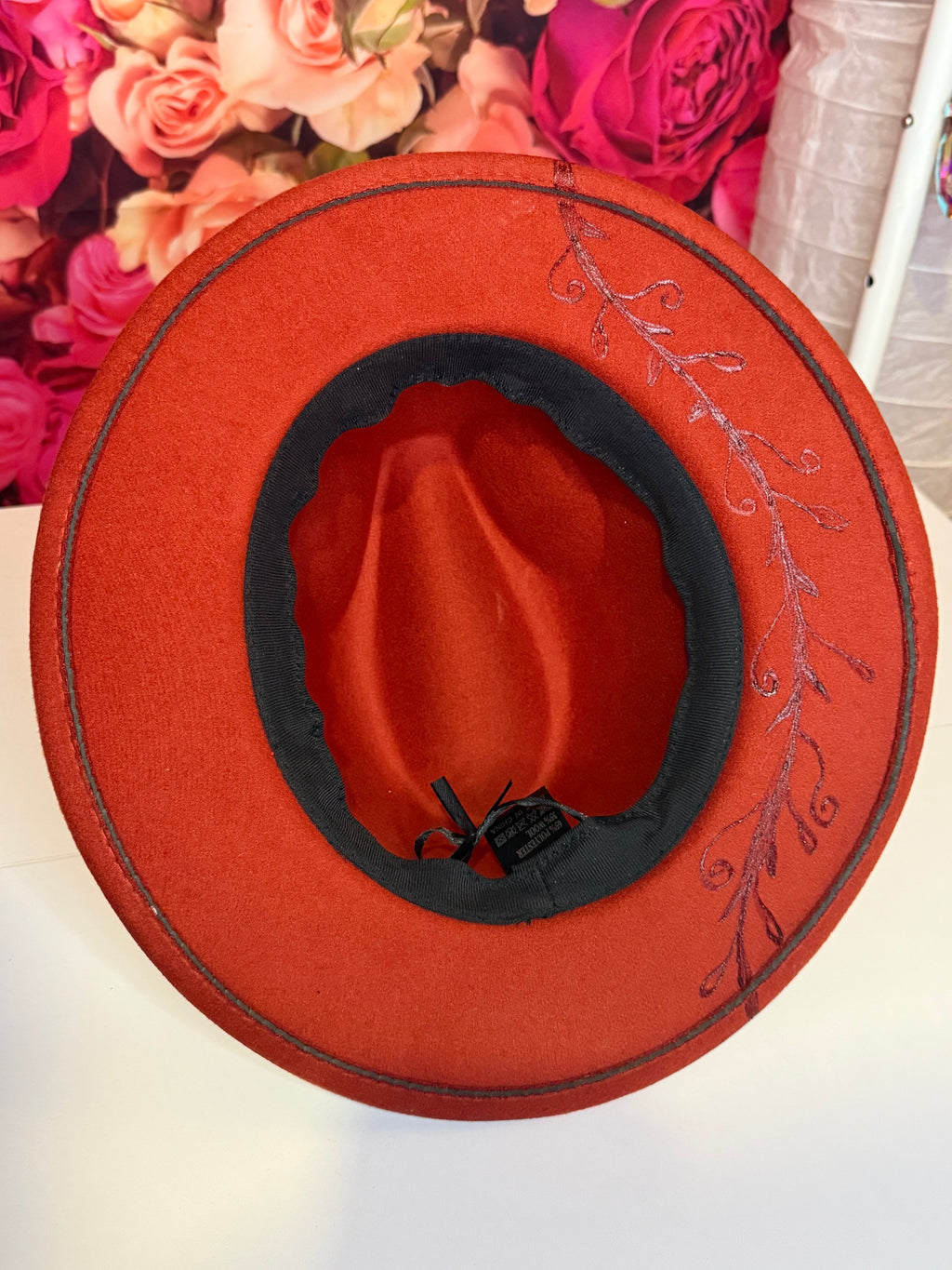 Roe Burnt Western Hat