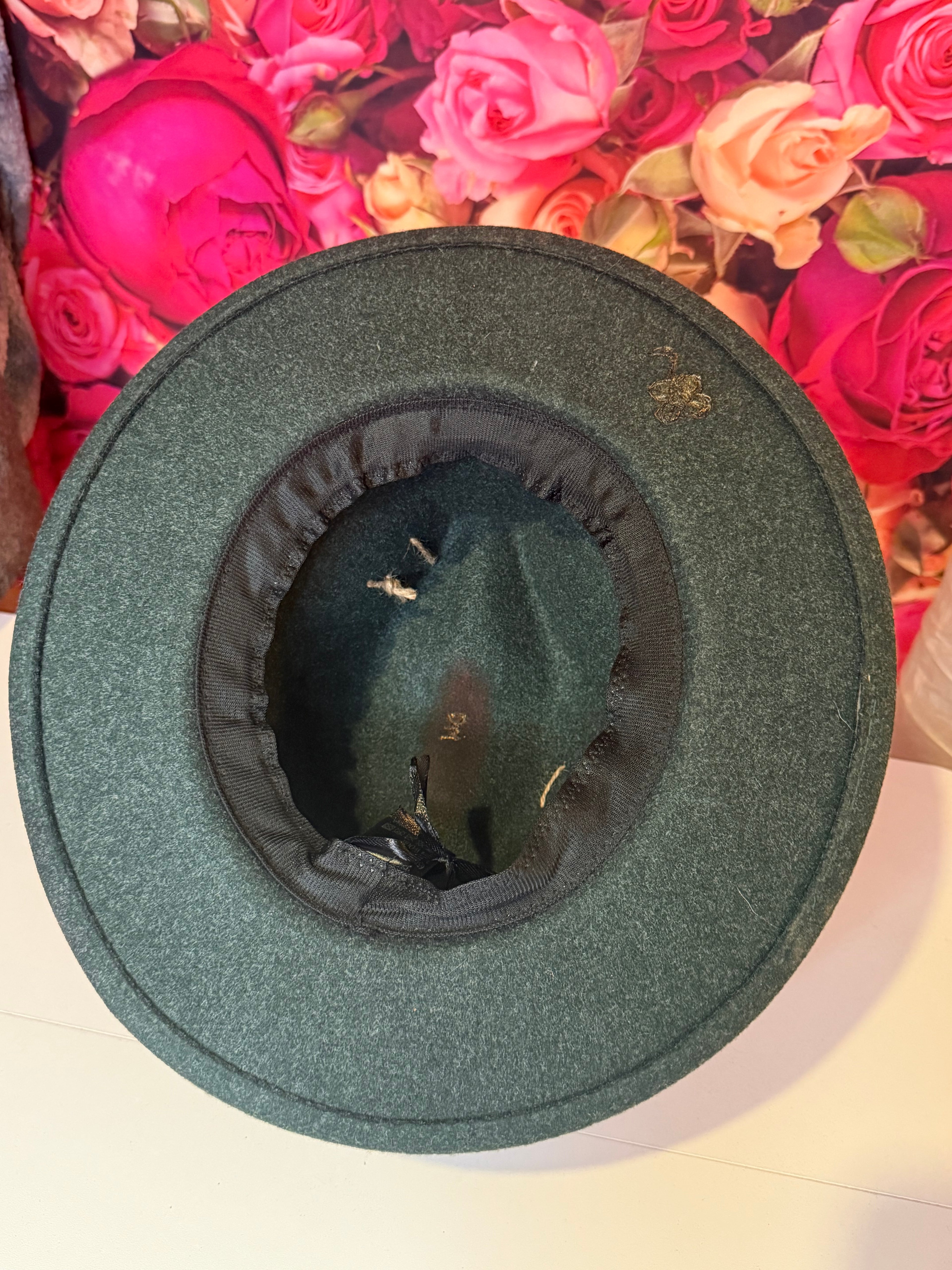 Daisy Burnt Western Hat