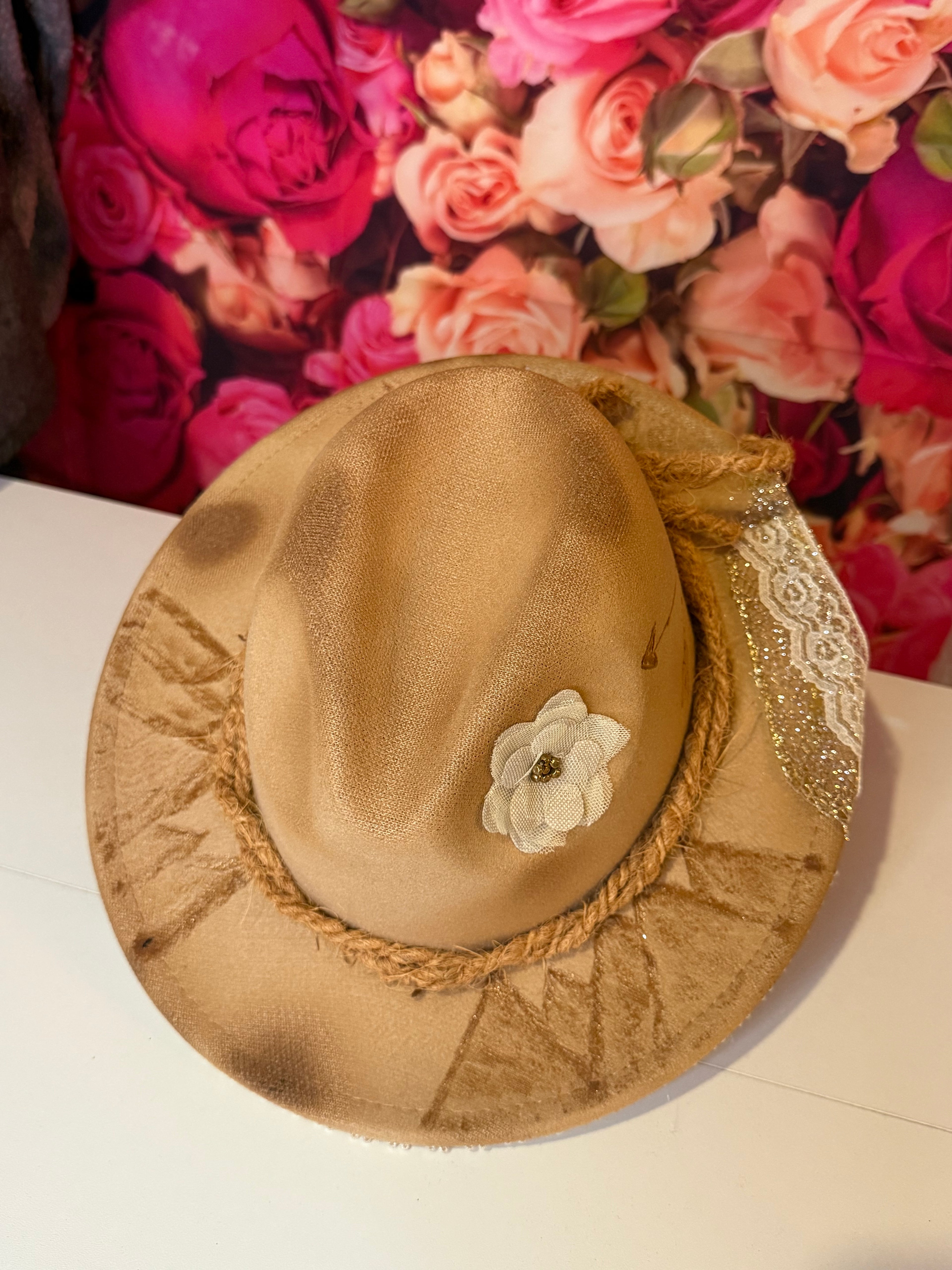 Yellowstone Burnt Western Hat