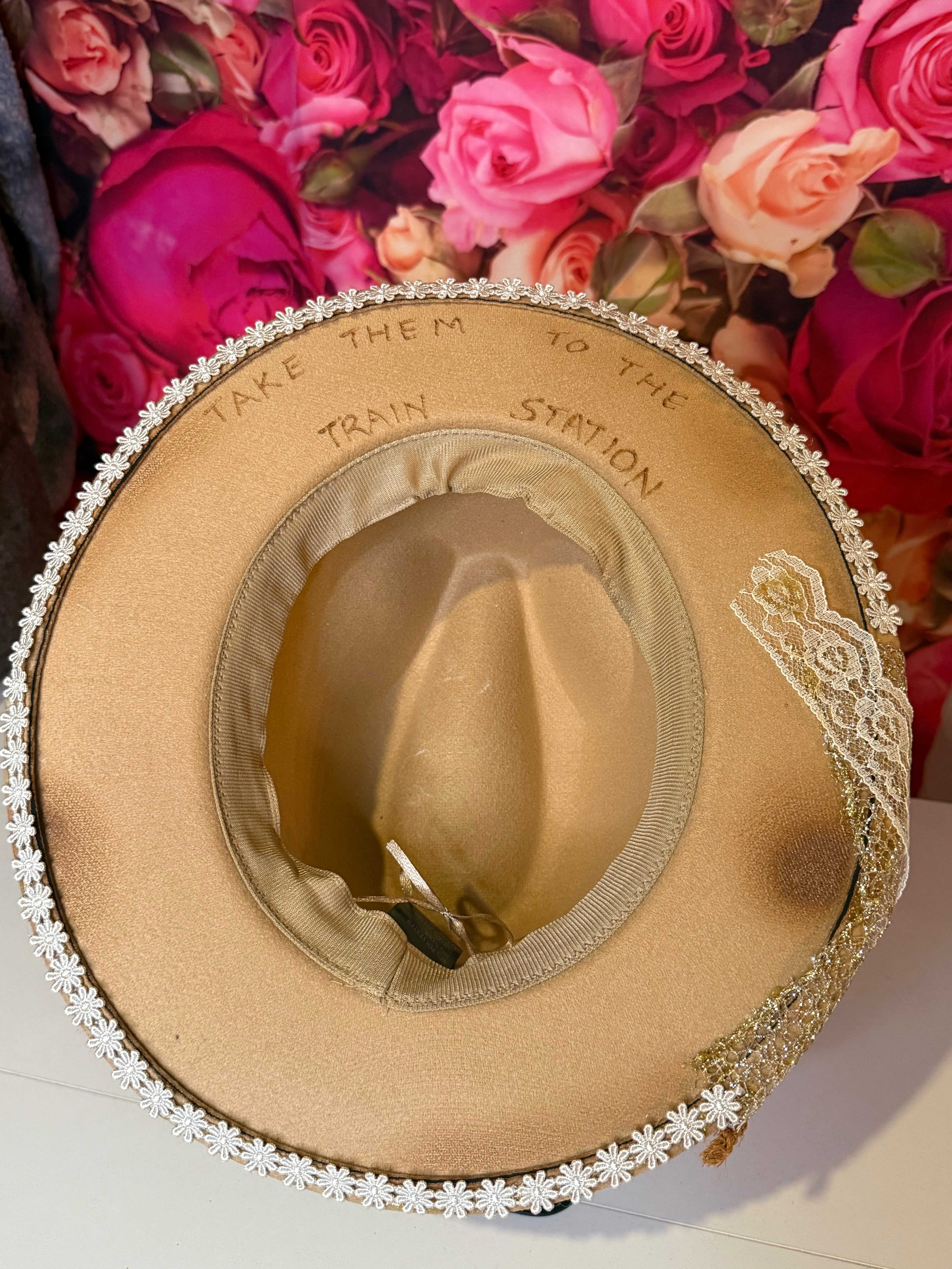 Yellowstone Burnt Western Hat