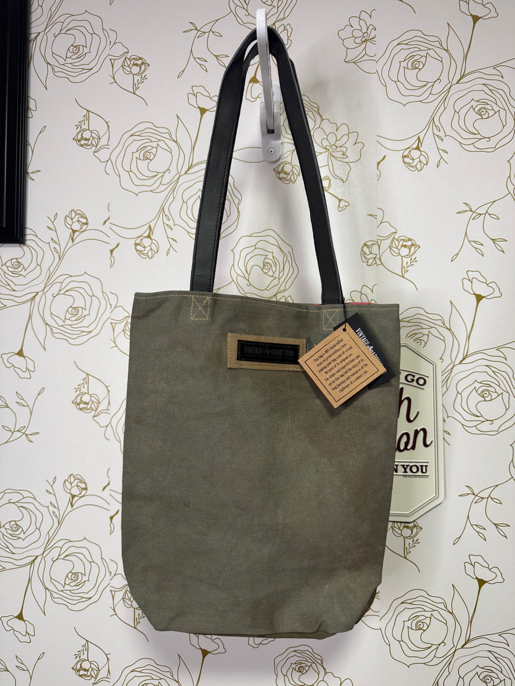 Vintage Addiction Military Handbag