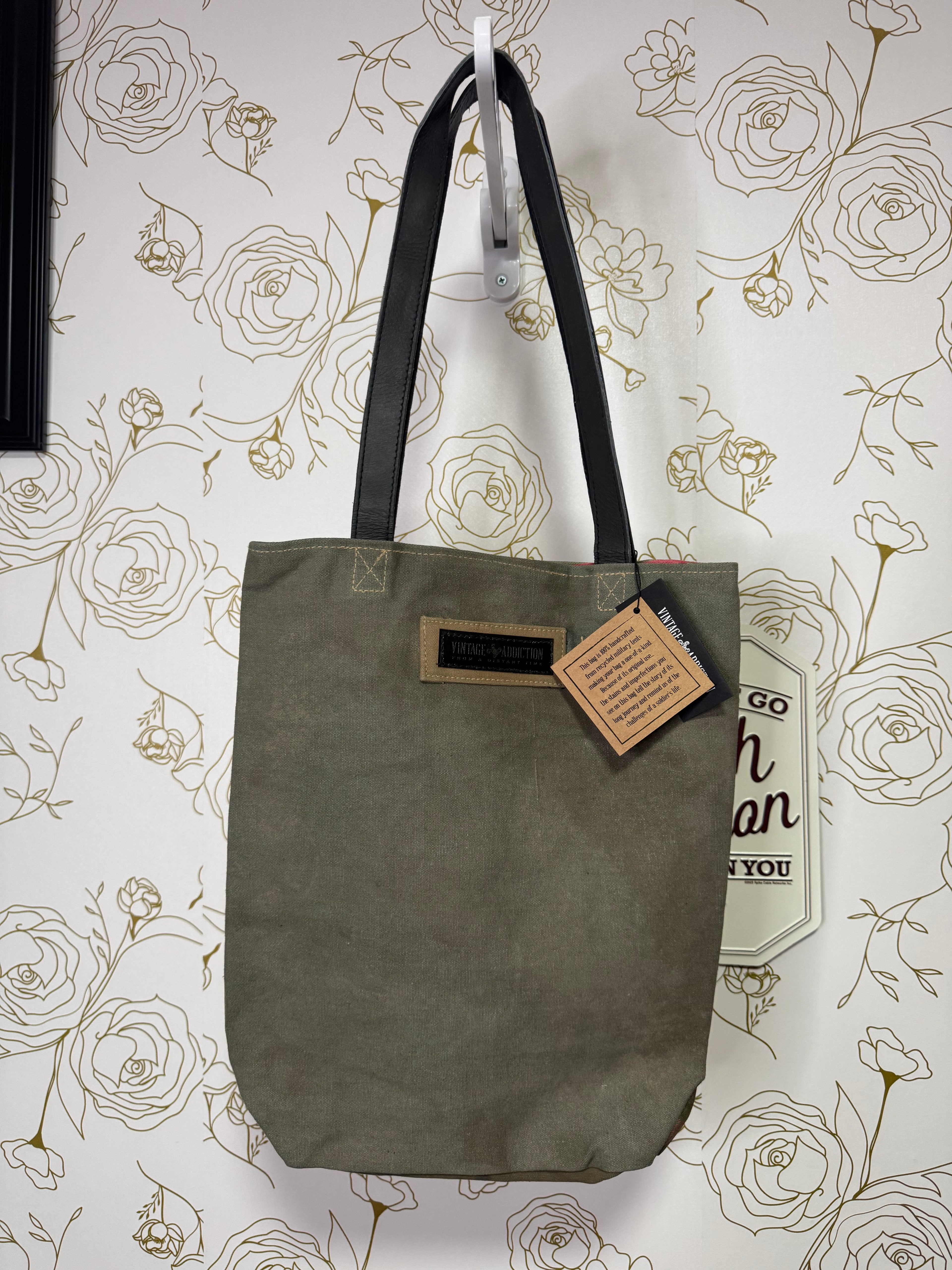 Vintage Addiction Military Handbag